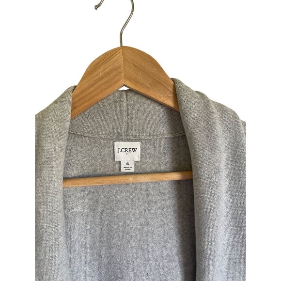 J.Crew Factory Chelsea Sweater Blazer Cardigan Heather Gray Size Small BA866 MSR - Picture 6 of 8